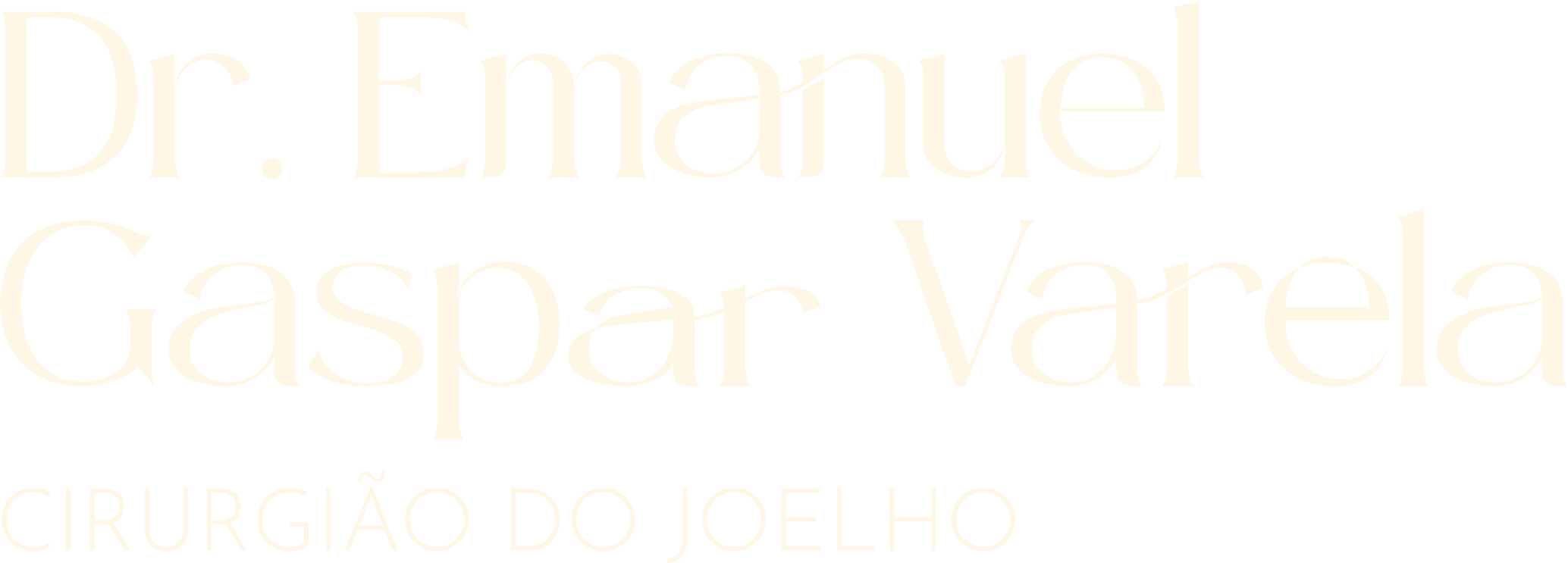 Dr. Emanuel Varela — Cirurgião do Joelho